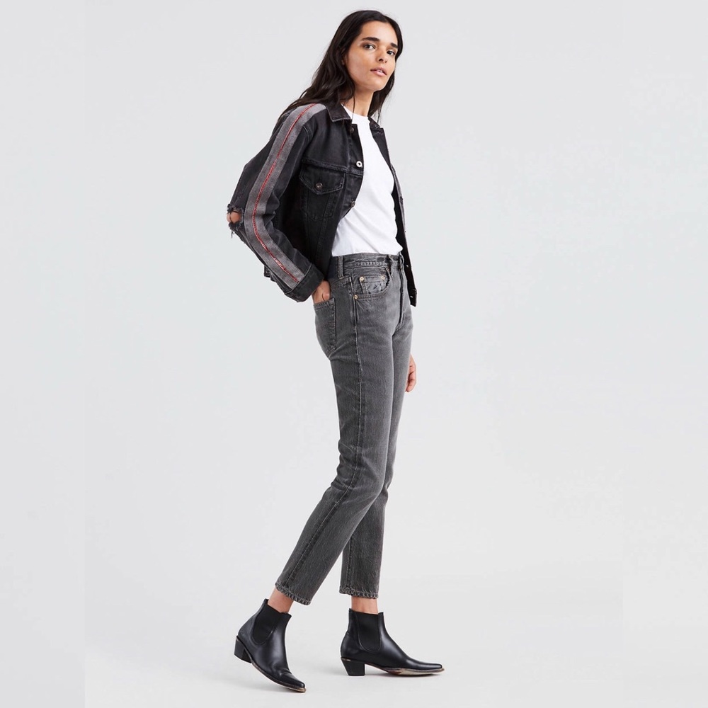 NTW Levi’s 501® Black Skinny Jeans Button Fly